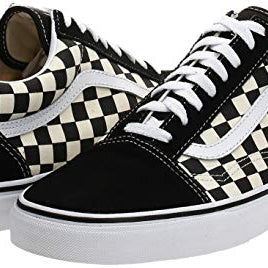 Vans Old Skool Classic - Unisex Black/Off White Checkerboard Shoe Deals Outlet