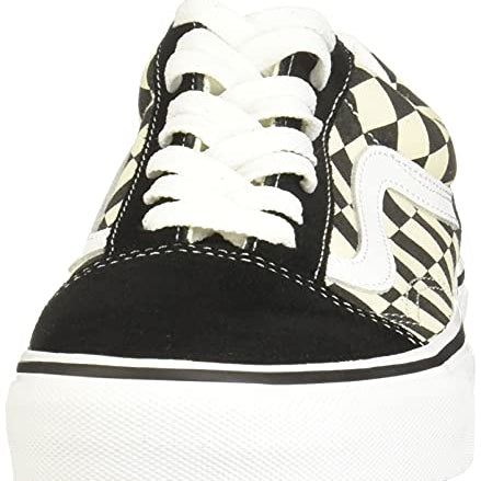 Vans Old Skool Classic - Unisex Black/Off White Checkerboard Shoe Deals Outlet