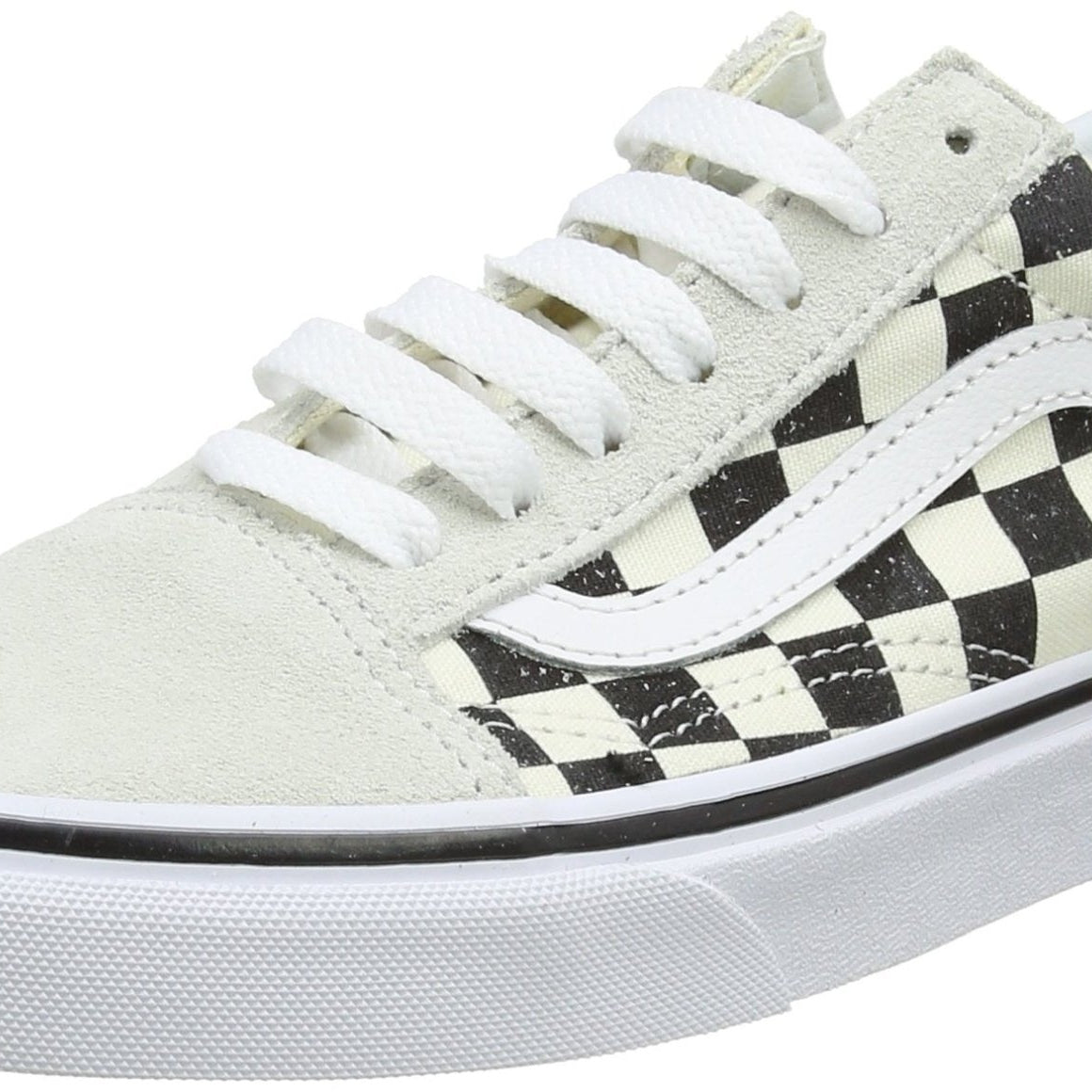 Vans Old Skool Classic - Unisex Off - White/Black Checkerboard Shoe Deals Outlet