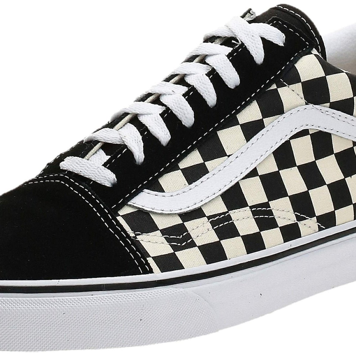 Vans Old Skool Classic - Unisex Black/Off White Checkerboard Shoe Deals Outlet