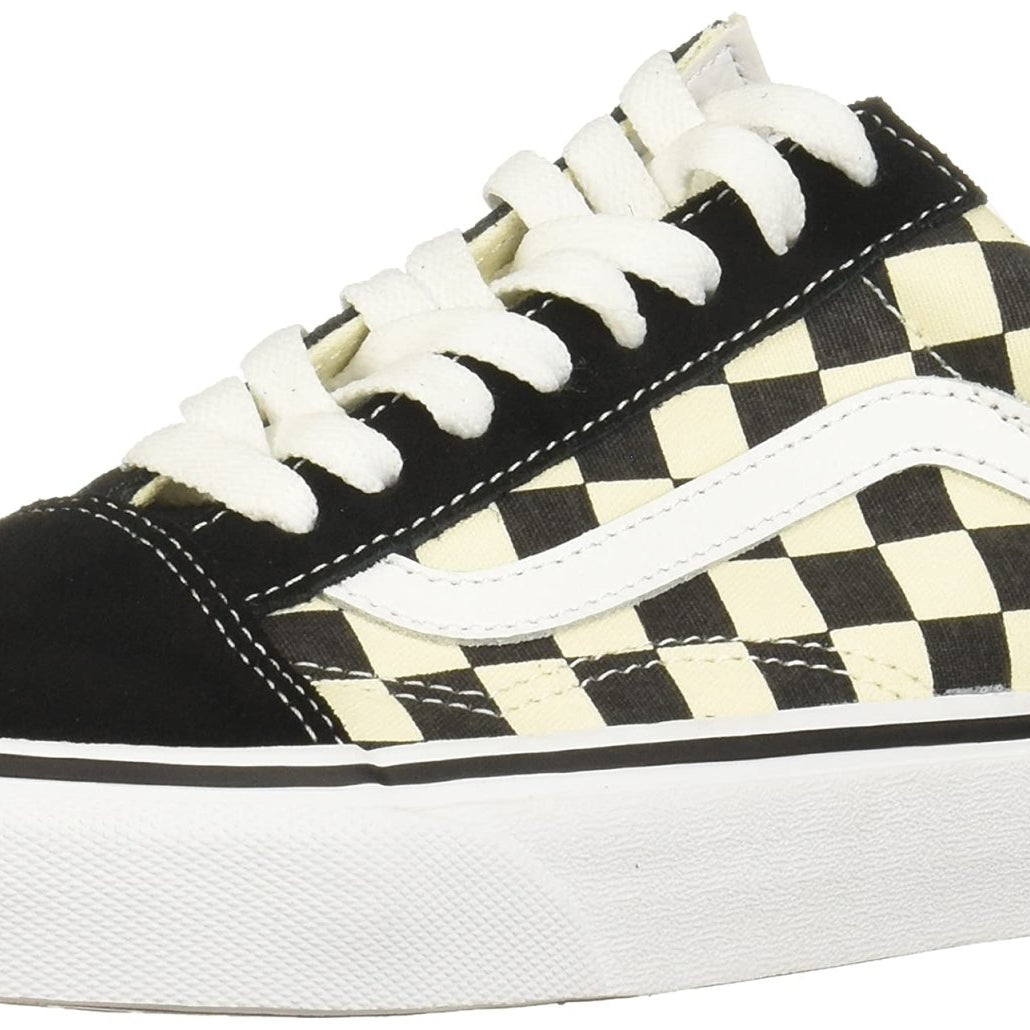 Vans Old Skool Classic - Unisex Black/Off White Checkerboard Shoe Deals Outlet