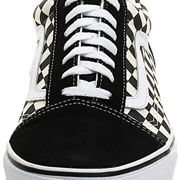 Vans Old Skool Classic - Unisex Black/Off White Checkerboard Shoe Deals Outlet
