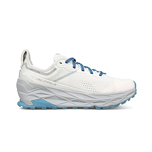 Altra Olympus 5 - Women's White/Blue Shoe Deals Outlet