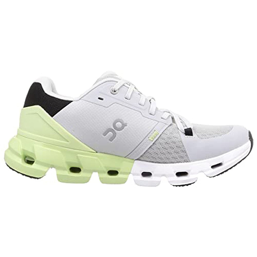 On Cloudflyer 4 Glacier/Meadow 8 M 7630419105312 Shoe Deals Outlet