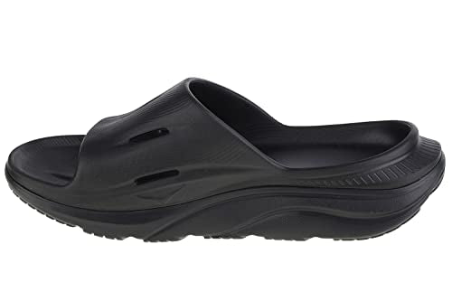 Hoka Ora Recovery 3 Slide - Unisex Black/Black Shoe Deals Outlet