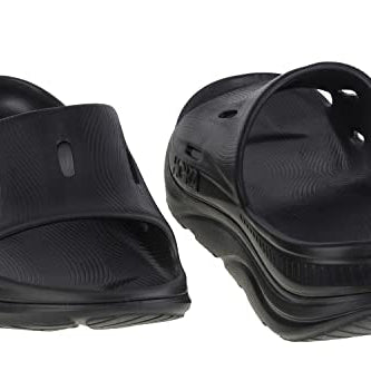 Hoka Ora Recovery 3 Slide - Unisex Black/Black Shoe Deals Outlet