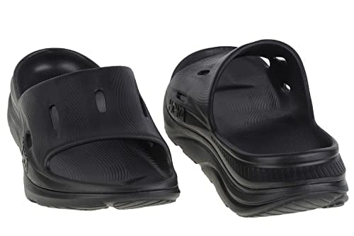 Hoka Ora Recovery 3 Slide - Unisex Black/Black Shoe Deals Outlet
