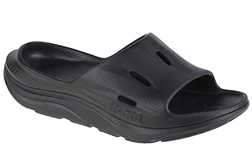Hoka Ora Recovery 3 Slide - Unisex Black/Black Shoe Deals Outlet