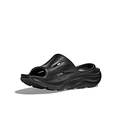 Hoka Ora Recovery 3 Slide - Unisex Black/Black Shoe Deals Outlet