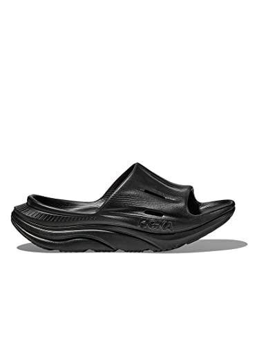Hoka Ora Recovery 3 Slide - Unisex Black/Black Shoe Deals Outlet
