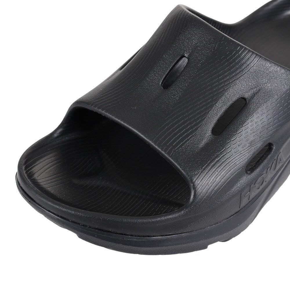 Hoka Ora Recovery 3 Slide - Unisex Black/Black Shoe Deals Outlet