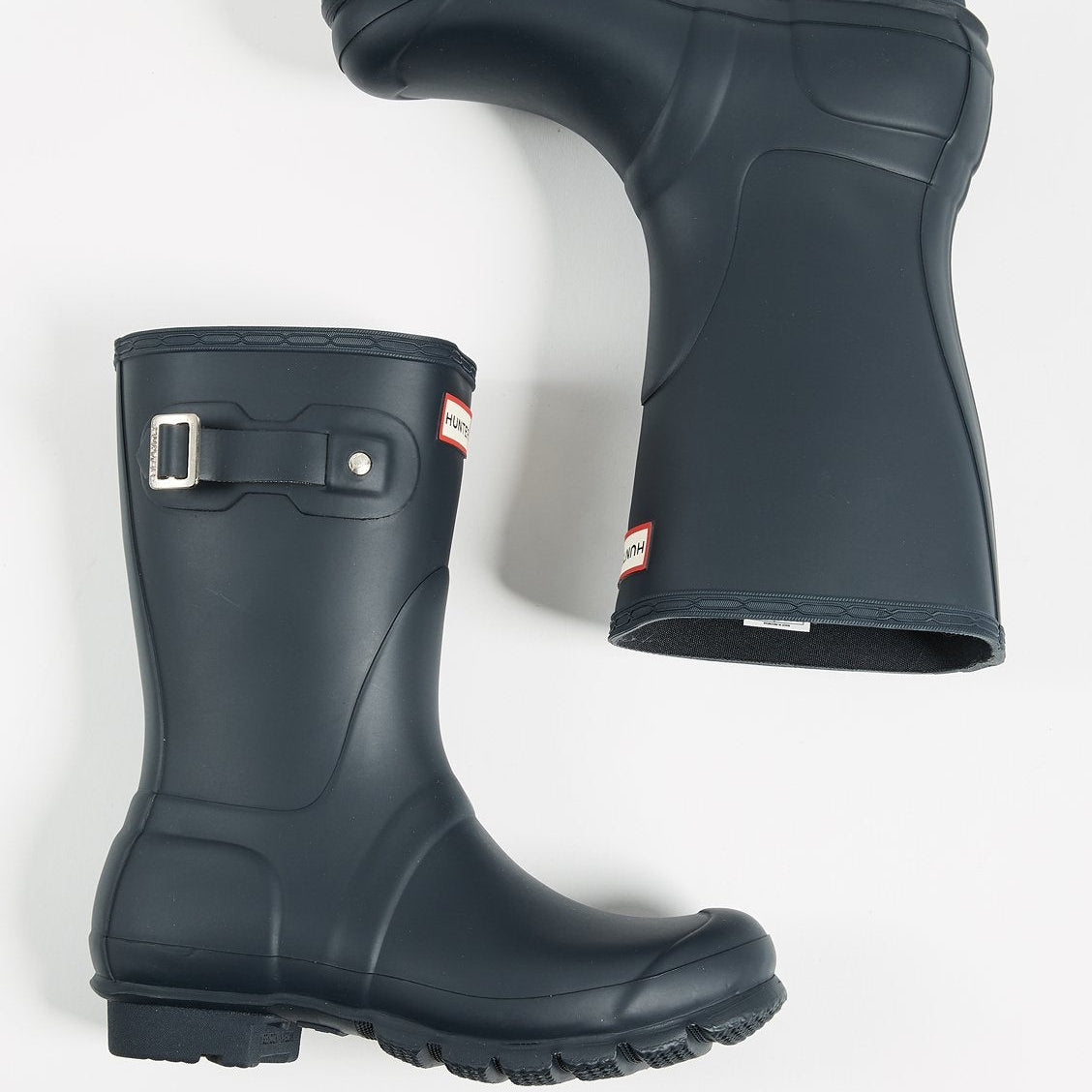 Hunter Original Short Boots - Women's Navy Shoe Deals Outlet