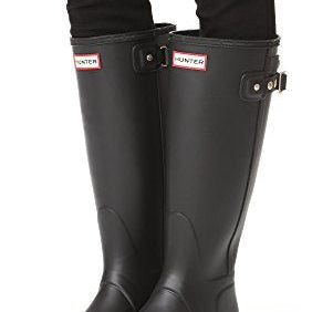 Hunter Original Tall Boot - Women's Black Shoe Deals Outlet