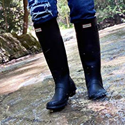 Hunter Original Tall Boot - Women's Black Shoe Deals Outlet