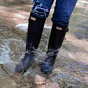 Hunter Original Tall Boot - Women's Black Shoe Deals Outlet