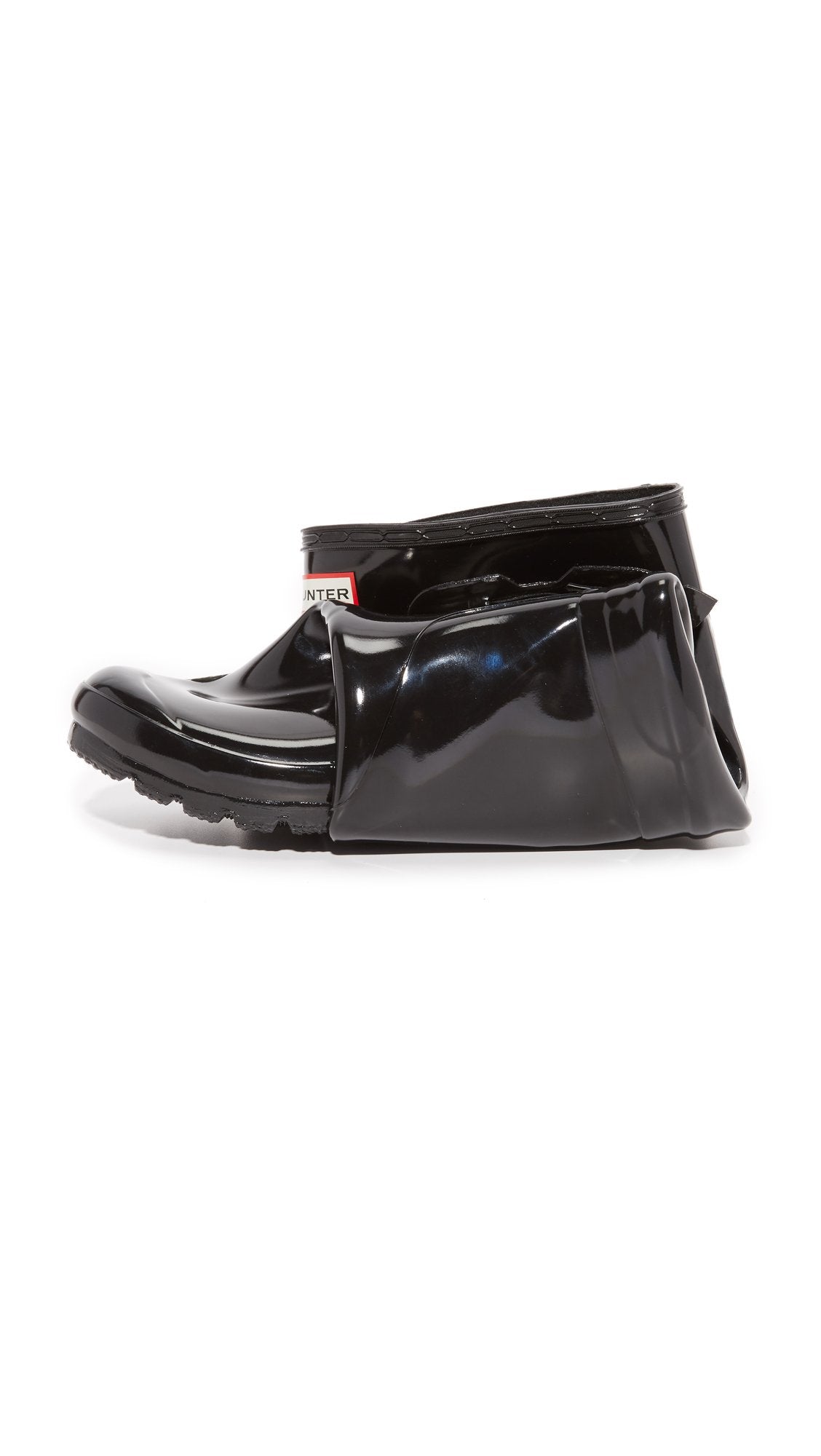 Hunter Original Tall Gloss - Women's Black Shoe Deals Outlet