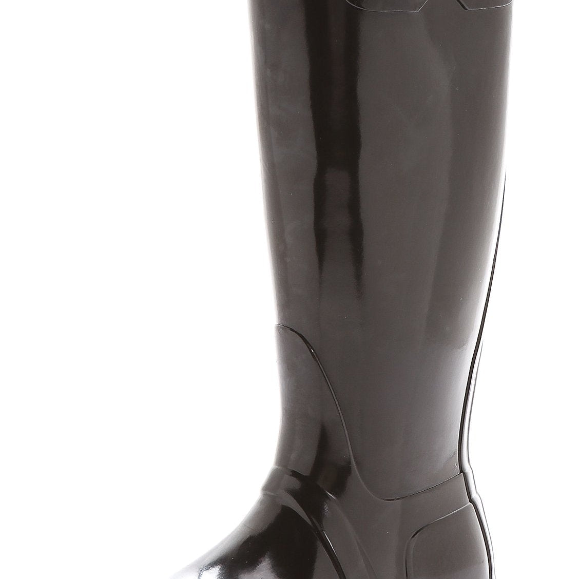 Hunter Original Tall Gloss - Women's Black Shoe Deals Outlet