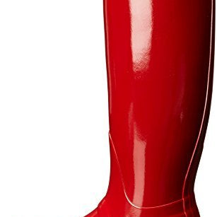 Hunter Original Tall Gloss - Women's Military Red Shoe Deals Outlet
