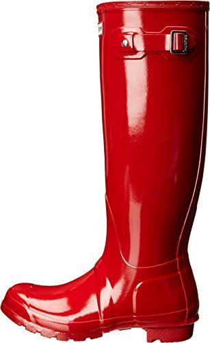 Hunter Original Tall Gloss - Women's Military Red Shoe Deals Outlet