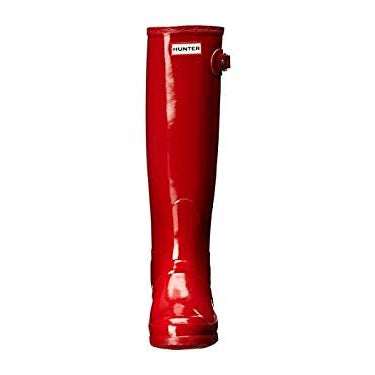 Hunter Original Tall Gloss - Women's Military Red Shoe Deals Outlet