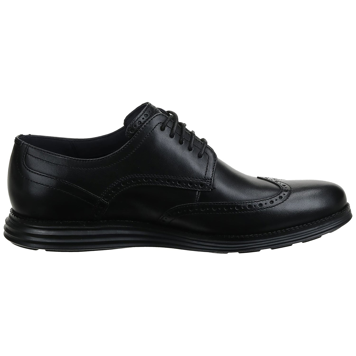 Cole Haan OriginalGrand Wingtip Black Oxford - Men's Black/Black Shoe Deals Outlet