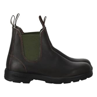 Blundstone Originals Boots - Unisex Brown Olive Shoe Deals Outlet