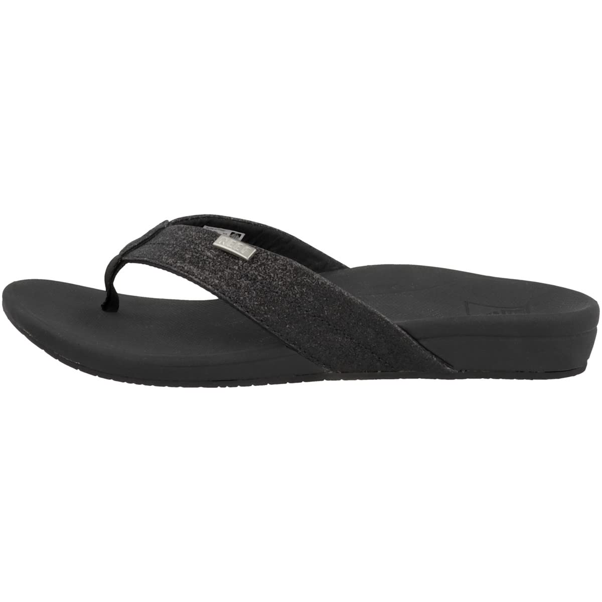 Reef Ortho Spring - Women's Black/Black Glitter Shoe Deals Outlet