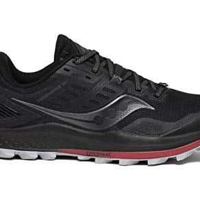 Saucony Peregrine 10 - Men's Black/Red Shoe Deals Outlet