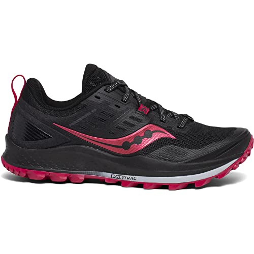 Saucony Peregrine 10 - Women's Black | Barberry Shoe Deals Outlet