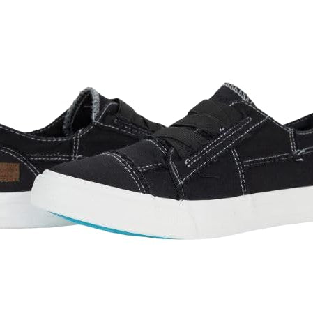 Blowfish Malibu Play - Women's Black Smoked Canvas Shoe Deals Outlet