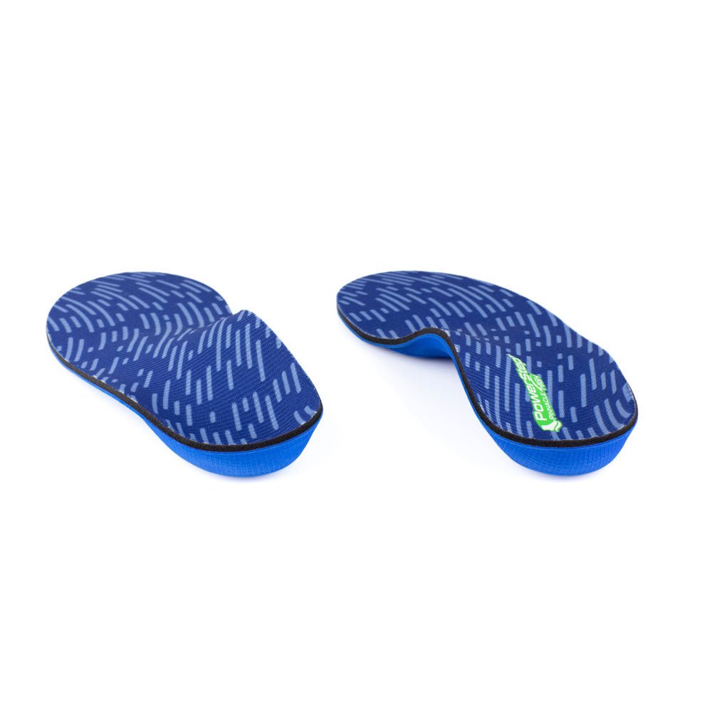 PowerStep Pinnacle High Insoles Blue Men's 8 - 8.5 / Women's 10 - 10.5 E 749852114649 Shoe Deals Outlet