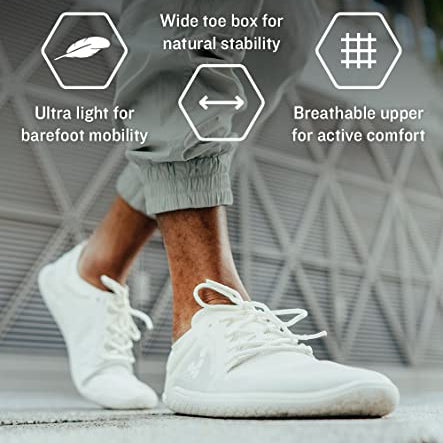 Vivobarefoot Primus Lite III - Men's Bright White Shoe Deals Outlet
