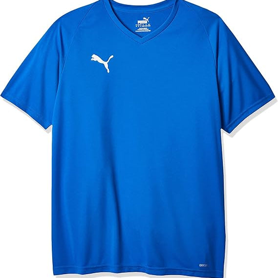 PUMA Liga Core Jersey Blue Small 191239620265 Shoe Deals Outlet
