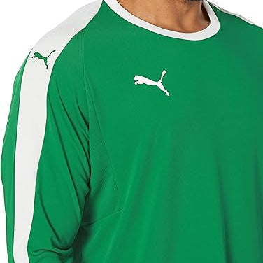 PUMA Liga Goalkeeper Jersey Green XL 191239600410 Shoe Deals Outlet