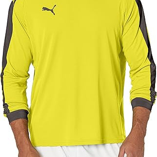 PUMA Liga Goalkeeper Jersey Yellow XXL 191239600953 Shoe Deals Outlet