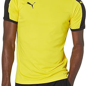 PUMA Liga Jersey Yellow Small 191239575084 Shoe Deals Outlet