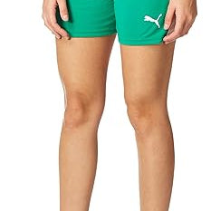 PUMA Liga Shorts Green XL 191239645480 Shoe Deals Outlet
