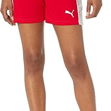 PUMA Liga Shorts Red XS 191239591176 Shoe Deals Outlet
