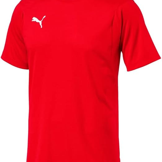 PUMA Liga Training Jersey Red Small 191239567140 Shoe Deals Outlet