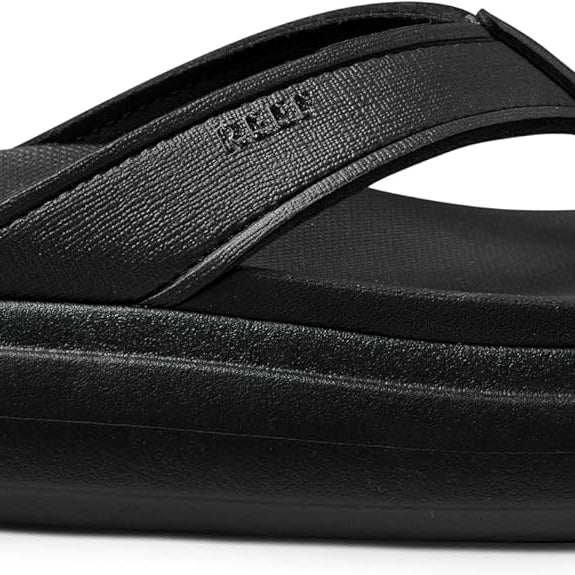 Reef Cushion Bondi Black / Black 9 M 0196985147769 Shoe Deals Outlet