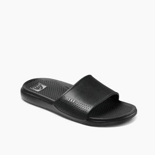 Reef Oasis Slide Black 9 M 0195333902401 Shoe Deals Outlet