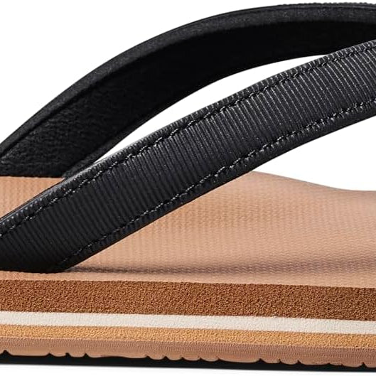 Reef Solana Black / Tan 10 M 196985346070 Shoe Deals Outlet