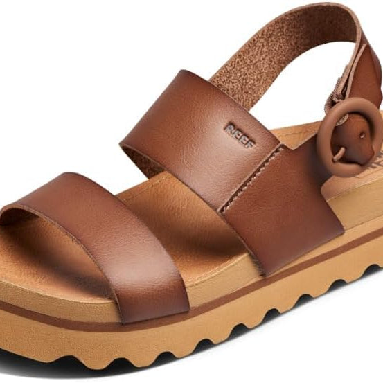 Reef Vista HI Buckle Sandals Espresso 9 M 196985346582 Shoe Deals Outlet