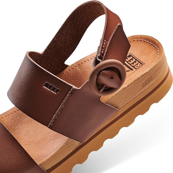 Reef Vista HI Buckle Sandals Espresso 9 M 196985346582 Shoe Deals Outlet