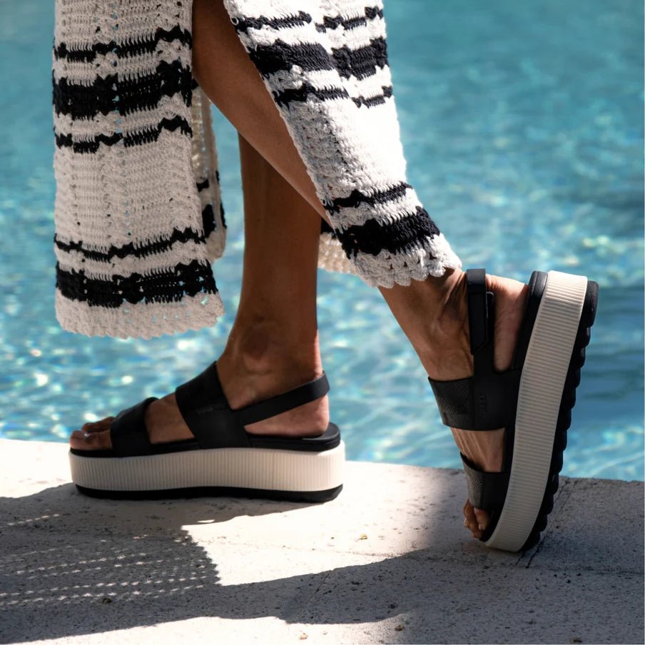 Reef Water Vista Higher Black Vintage 8 M 196985346841 Shoe Deals Outlet