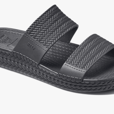 Reef Water Vista Slide Black 6 M 0195333813646 Shoe Deals Outlet