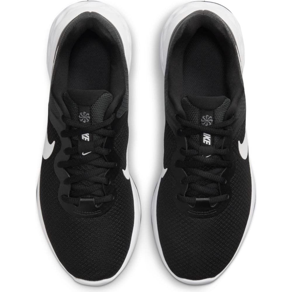 Nike Revolution 6 Next Nature - Women's Black White Dk Smoke Grey Cool Grey Shoe Deals Outlet