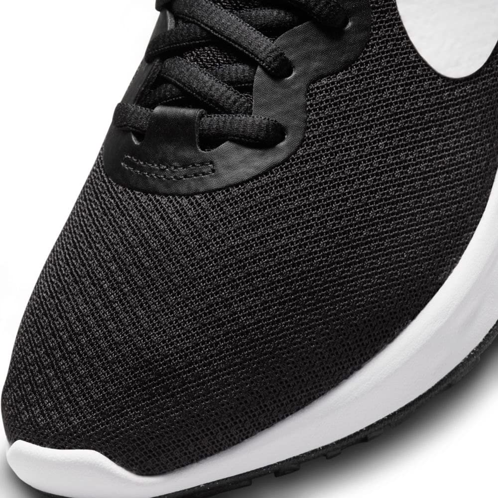 Nike Revolution 6 Next Nature - Women's Black White Dk Smoke Grey Cool Grey Shoe Deals Outlet