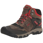 KEEN Ridge Flex Mid WP - Men's Dark Olive/Ketchup Shoe Deals Outlet