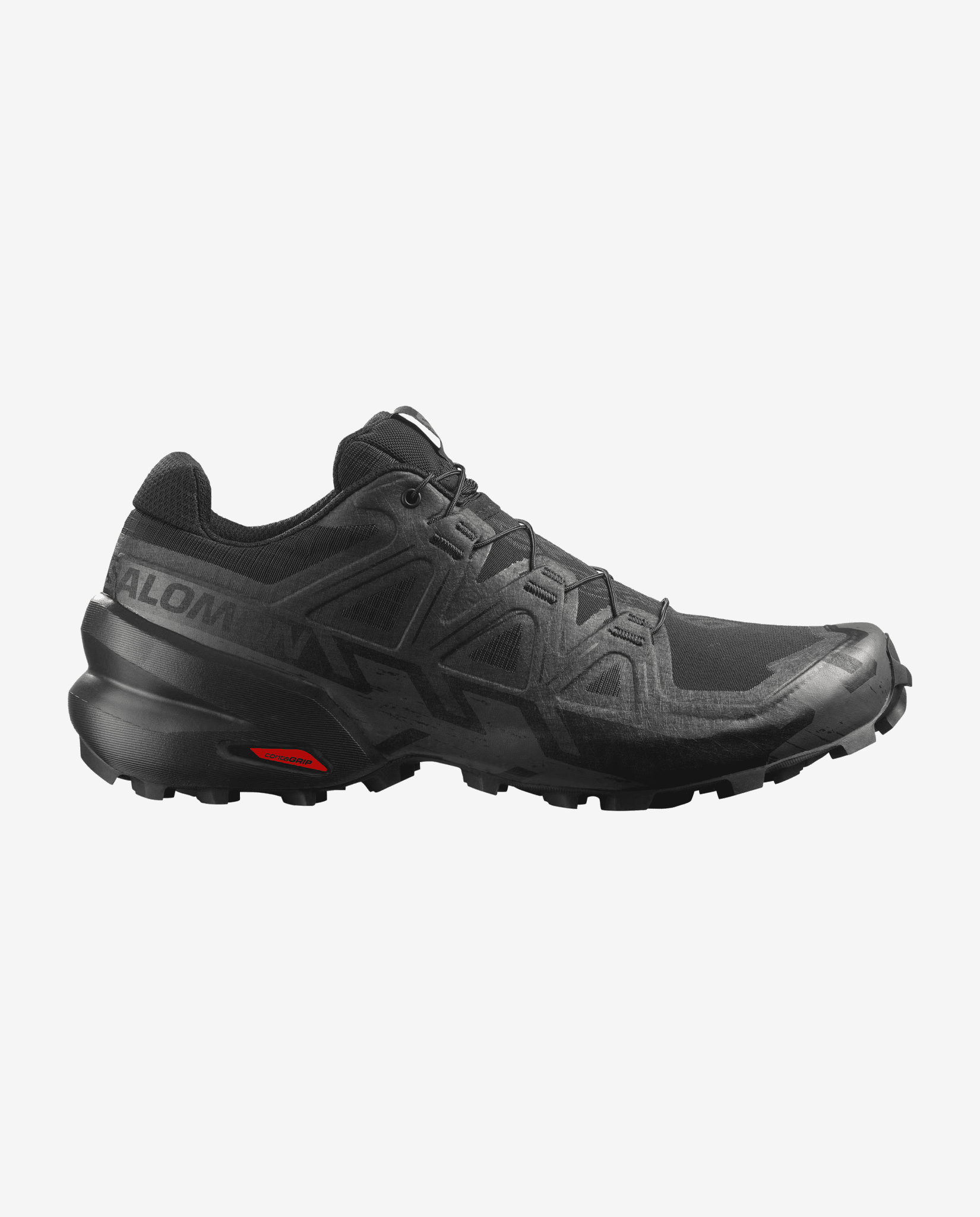 Salomon SPEEDCROSS 6 Black / Black 11 M 195751088442 Shoe Deals Outlet